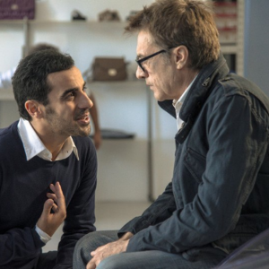 Seconda primavera: Claudio Botosso con Angelo Campolo in una scena del film