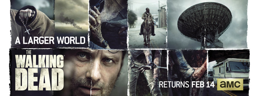 The Walking Dead: un banner della seconda metà della sesta stagione
