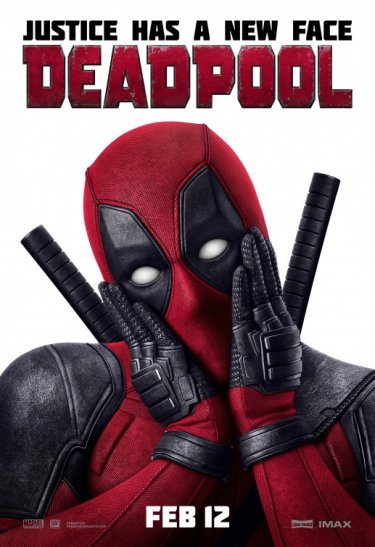 Deadpool: un poster dell'eroe in versione romantica