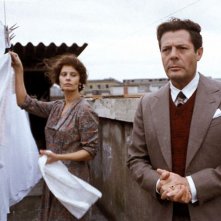 Una giornata particolare: Marcello Mastroianni e Sofia Loren