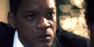 Will Smith in una scena di Zona d'ombra