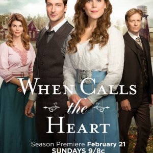 When Calls the Heart: un poster della serie