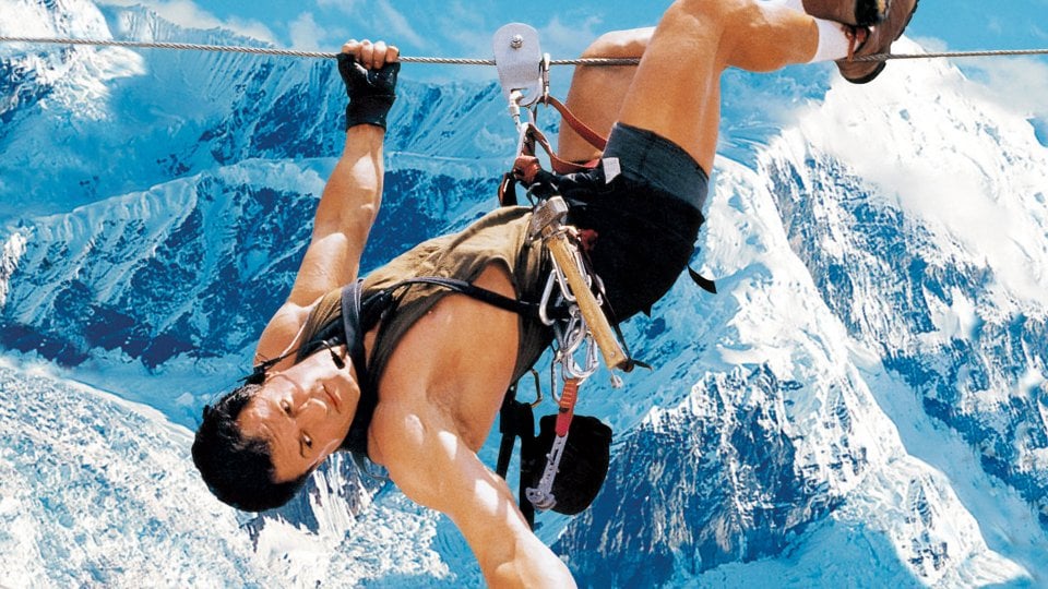 Cliffhanger: una scena spettacolare con Sylvester Stallone