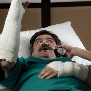 Breve storia di lunghi tradimenti: Francesco Pannofino in una scena del film