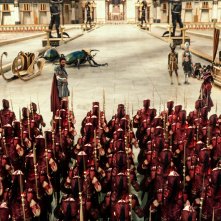 Gods of Egypt: Gerard Butler istruisce i soldati