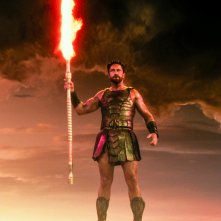 Gods of Egypt: Gerard Butler in posa regale
