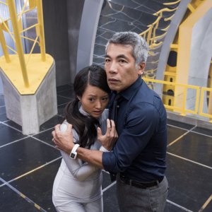 Heroes Reborn: Kiki Sukezane e Hiro Kanagawa in una foto di Project Reborn