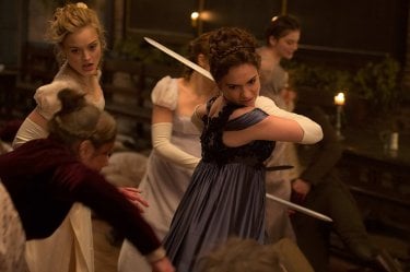 PPZ – Pride and Prejudice and Zombies: un momento di azione del film