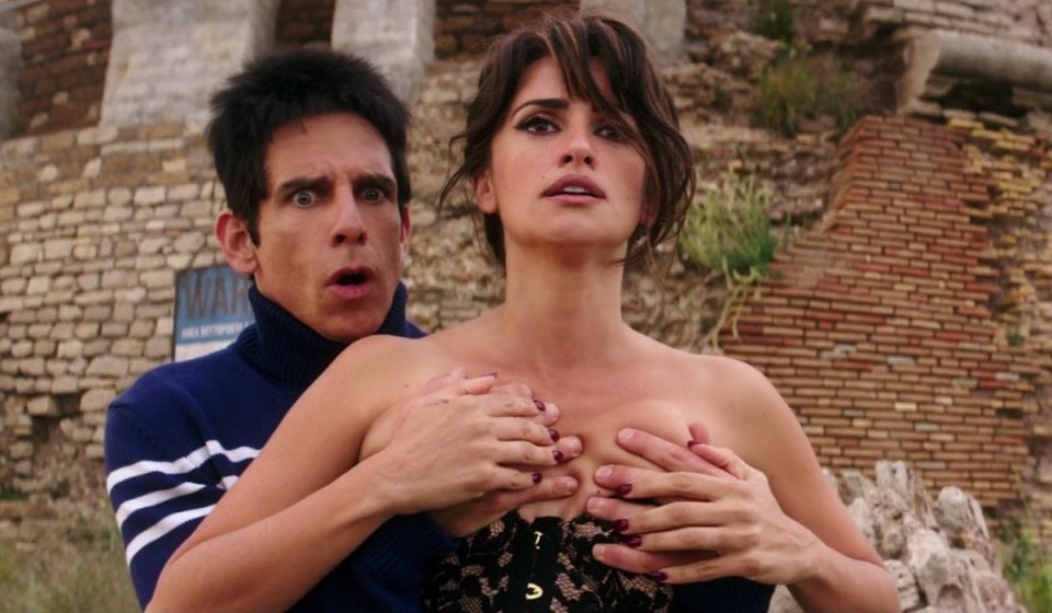 Zoolander 2: Ben Stiller e Penelope Cruz in una scena del film