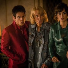 Zoolander 2: Ben Stiller, Owen Wilson e Penelope Cruz in una scena del film