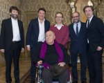 Benigni, Sorrentino, Tornatore e Bertolucci incontrano Matteo Renzi