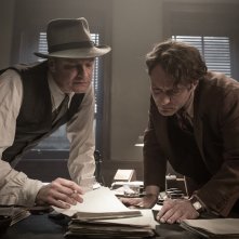 Genius: Colin Firth e Jude Law in un momento del film