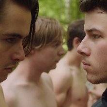 Goat: Ben Schnetzer e Nick Jonas in una scena del film