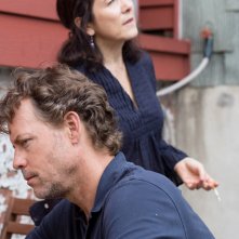 Little Men: Greg Kinnear e Paulina Garcia in una scena del film