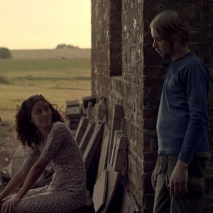 The Black Frost: Ailin Salas e Lucas Schell in una scena del film