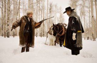 The Hateful Eight: Kurt Russell minaccia Samuel L. Jackson