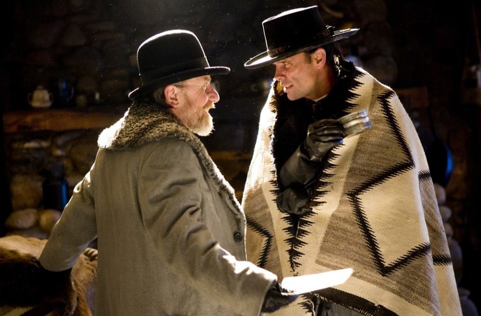 The Hateful Eight: Walton Goggins e Tim Roth a confronto