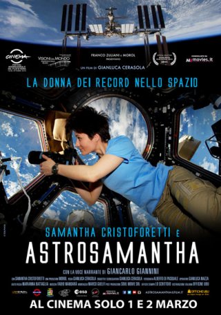 Locandina di Astrosamantha - La donna dei record nello spazio