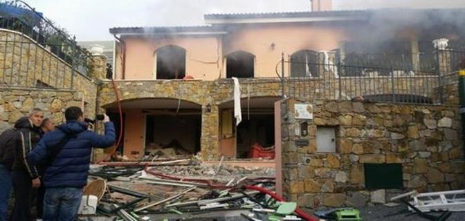 Sanremo esplosione a Villa delle Rose