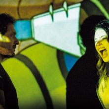 Lo chiamavano Jeeg Robot: Claudio Santamaria e Ilenia Pastorelli in una scena del film