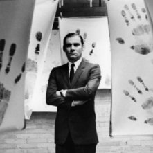 Gian Maria Volonté in un scena di Indagine su un cittadino al di sopra di ogni sospetto