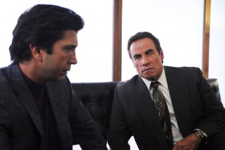 American Crime Story: The People v. O.J. Simpson - Gli attori David Schwimmer e John Travolta in una foto della serie targata FX
