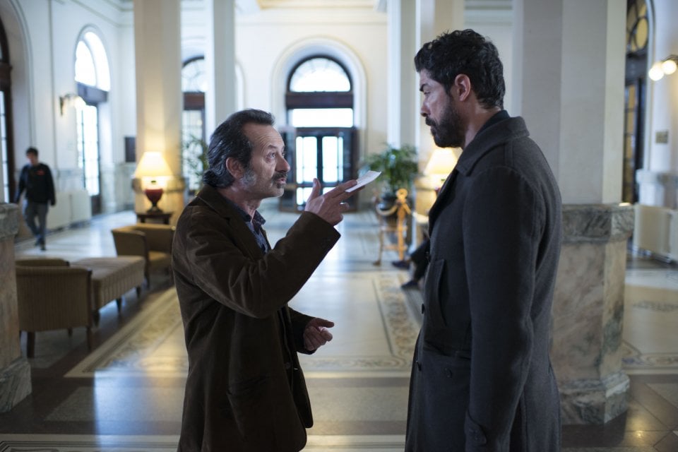 Alessandro Gassman con Rocco Papaleo in Onda su onda.