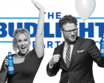 Seth Rogen ed Amy Schumer nel Super Bowl spot della Bud Light