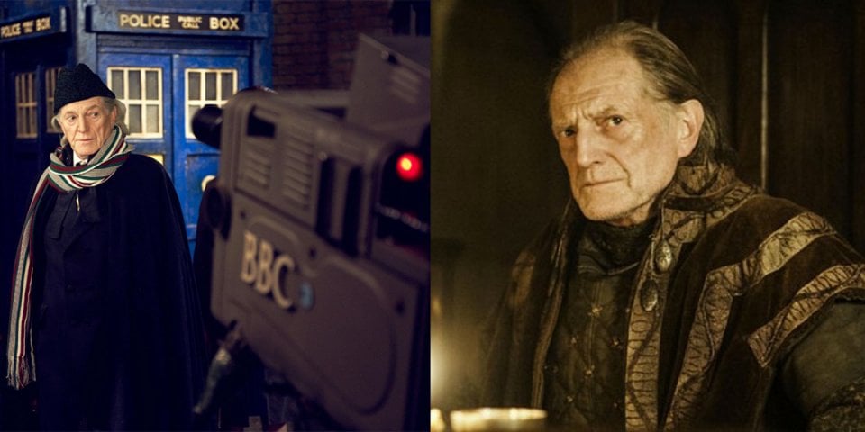 David Bradley in Doctor Who e Il trono di spade