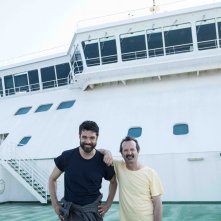 Alessandro Gassman e Rocco Papaleo in Onda su onda, commedia diretta da Papaleo