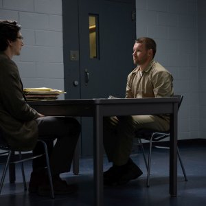Midnight Special: Adam Driver e Joel Edgerton in una scena del film