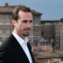 Joseph Fiennes a Roma per la promozione di Risorto