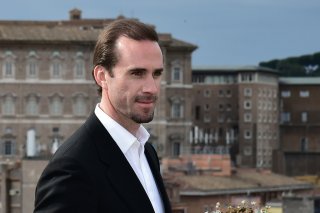 Joseph Fiennes a Roma per la promozione di Risorto