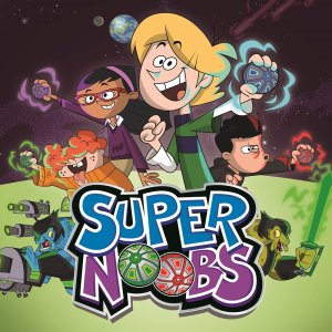 Supernoobs: il poster della serie animata