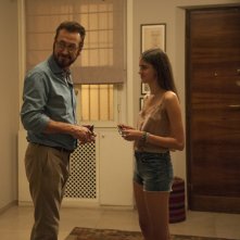 Perfetti sconosciuti: Marco Giallini in un momento del film