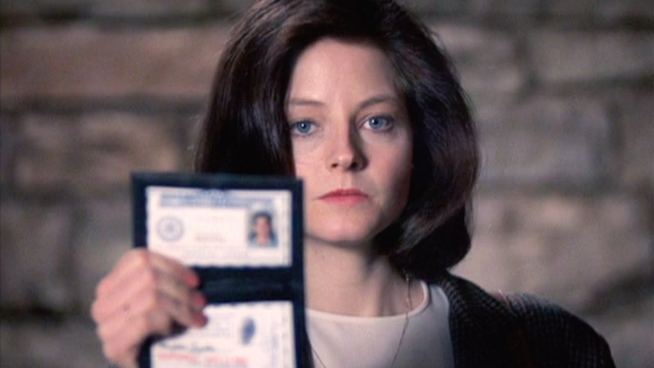 Primo piano di Jodie Foster in Il silenzio degli innocenti