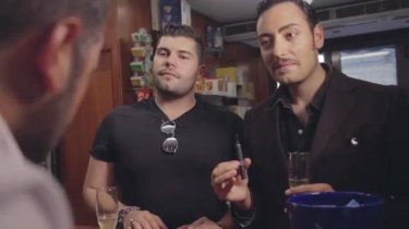 Salvatore Esposito con Ciro Priello nel video dei The Jackal su Gomorra