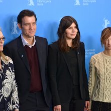 Berlino 2016:Meryl Streep, Alba Rohrwacher, Clive Owen, Małgorzata Szumowska posano al photocall della giuria