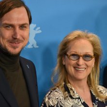 Berlino 2016:Meryl Streep e Lars Eidinger al photocall della giuria