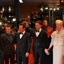 Berlino 2016: Tilda Swinton, Alden Ehrenreich, Josh Brolin, Channing Tatum, Joel e Ehan Coen,  sul red carpet di Ave, Cesare!