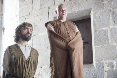 Il trono di spade: Peter Dinklage e Conleth Hiill in una foto della sesta stagione