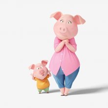 Sing: la maialina e uno dei suoi cuccioli
