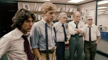 Tutti gli uomini del presidente: Dustin Hoffman e Robert Redford