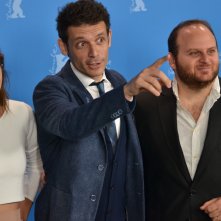 Berlino 2016: Daniel Burman, Alan Sabagh, Julieta Zylberberg al photocall di The Tenth Man