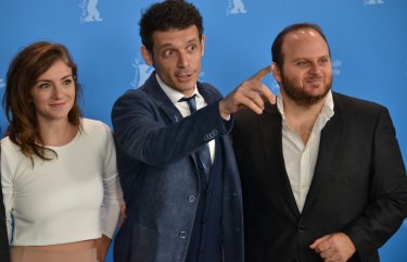 Berlino 2016: Daniel Burman, Alan Sabagh, Julieta Zylberberg al photocall di The Tenth Man