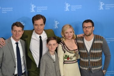 Berlino 2016: Jeff Nichols, Kirsten Dunst, Joel Edgerton, Jaeden Lieberher e Michael Shannon al photocall di Midnight Special