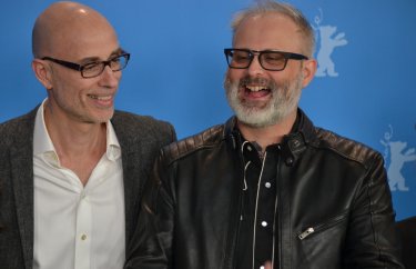 Berlino 2016: Denis Côté e James Hyndman al photocall di Boris without Béatrice