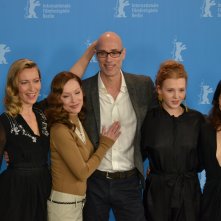 Berlino 2016: James Hyndman, Laetitia Isambert, Simone-Elise Girard, Isolda Dychauk al photocall di Boris without Béatrice