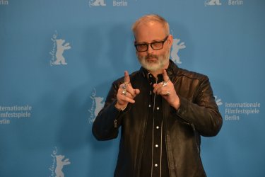 Berlino 2016: Denis Côté in uno scatto al photocall di Boris without Béatrice