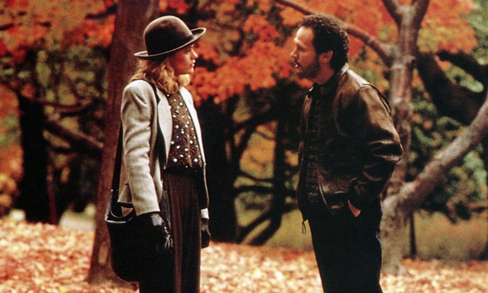 Billy Crystal e Meg Ryan in una scena di Harry ti presento Sally